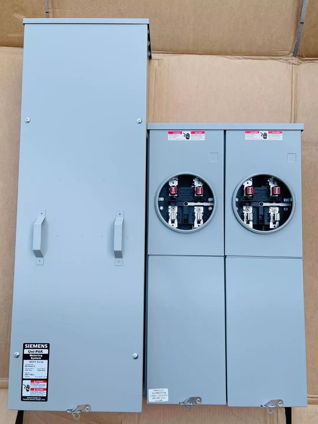 Which Circuit Breaker Fits the Siemens WEPK4212 Meter Center?