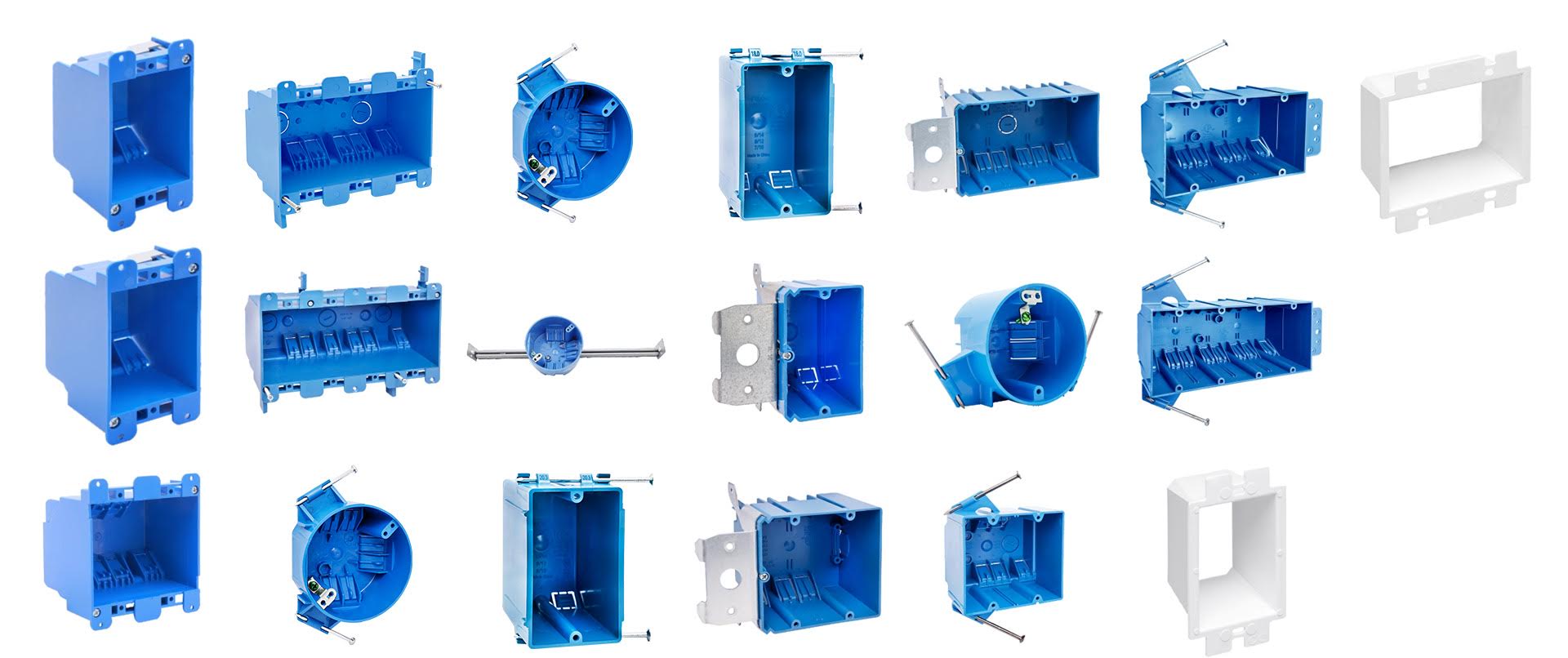 Malibu New & Old Work Electrical Outlet Boxes - Sonic Electric