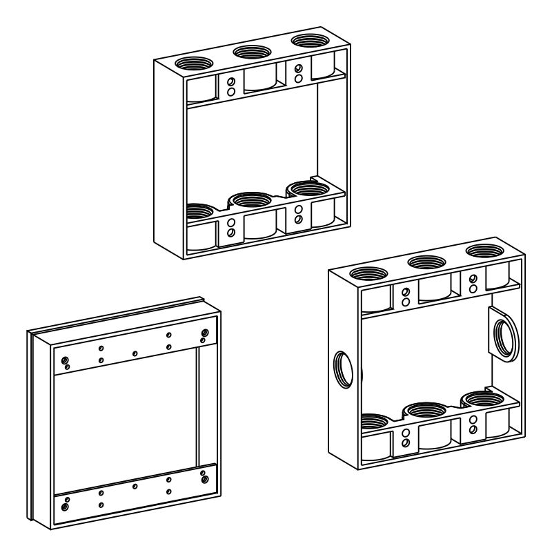 2-Gang Extension Rings