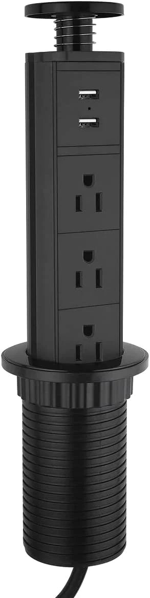 Undercabinet Pop-Down Receptacles - Sonic Electric