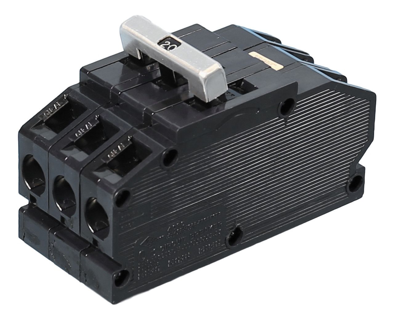 Zinsco Q2430 3-Pole 20-Amp Circuit Breaker