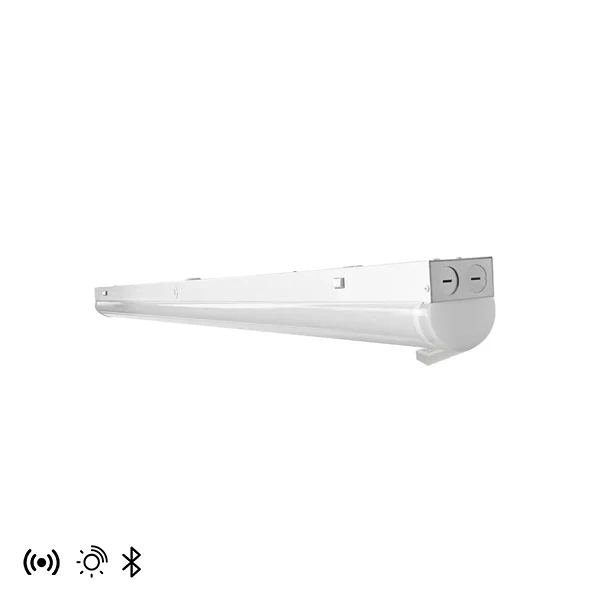 Malibu SkyStrip™ 4 ft 40W/35W/30W Selectable Wattage and Color CCT LED Linear Strip Light - Sensors Ready (9-pack)