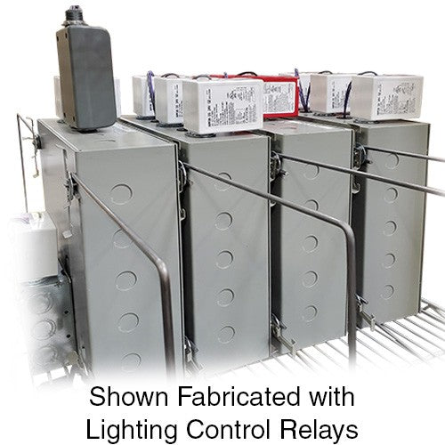 Orbit 12124-50 NEMA Type 1 Screw Cover Enclosure With 1/2" K.O. 12" X 12" X 4" - Gray