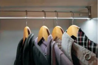 ABBA AP16F Aluminum Profile Wardrobe Rail- 80 Feet