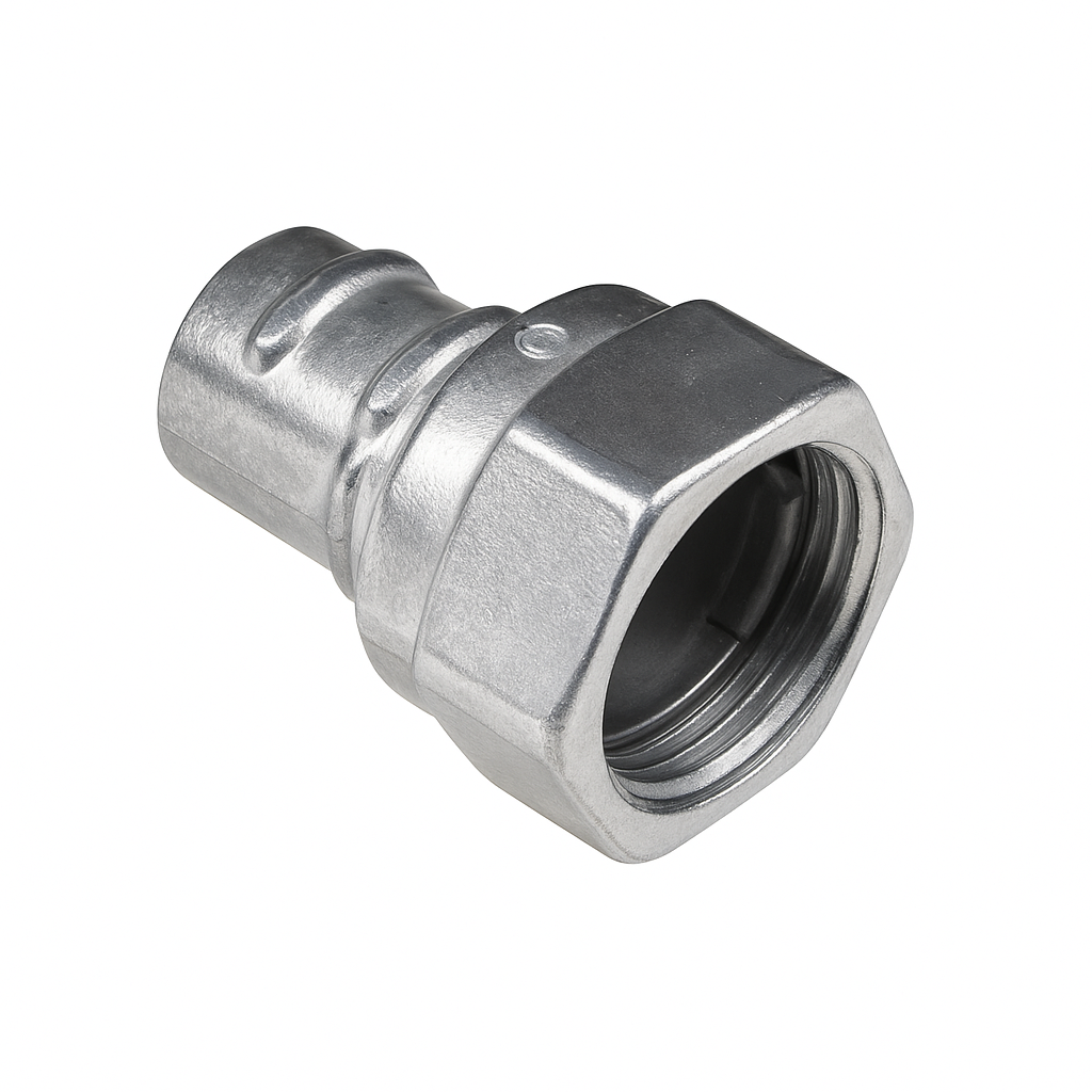 EMT to Flex Coupling - Compression/Screw-In Type, 1/2" to 1" Sizes Available