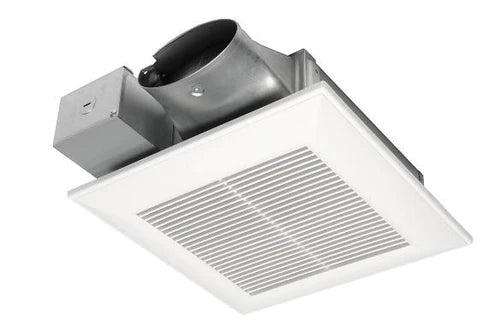 Ventilation Fan Shallow With Humidity Sensor - 90 CFM, UL Listed
