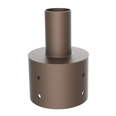 Envision TN-RD-5 Tenon, Round 5" Pole Reducer to 2.36"