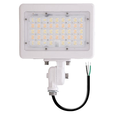 Envision LED-ARL-2P30-TRI-WH-KN-PC Area Flood: M-Line 1/2" Knuckle w/ Photocell - White