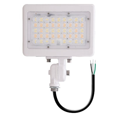 Envision LED-ARL-2P50-TRI-WH-KN-PC Area Flood: M-Line 1/2" Knuckle w/ Photocell - White