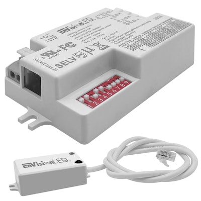 Envision HD407V-CR Bi Level Motion Sensor w/ Daylight Harvesting Detachable Version w/ external sensor -Remote Control Compatible