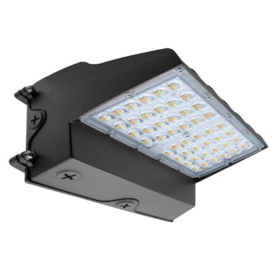 Envision LED-WPFC-FL-5P60W-TRI-BL-PC Full-Cutoff Wall Pack: Flat-FC Line - Black