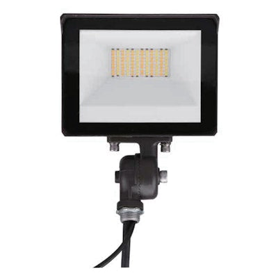 Envision LED-ARL3-ARC-3P30-TRI-BZ-UNV-KNT-PC Architectural Flood Light with Photocell - Bronze