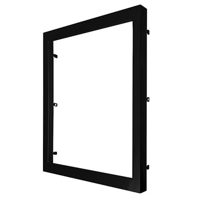 Envision SLDSKSQ-12-TRIM-BLK SLDSKSQ: 12" Snap on Trim - Black