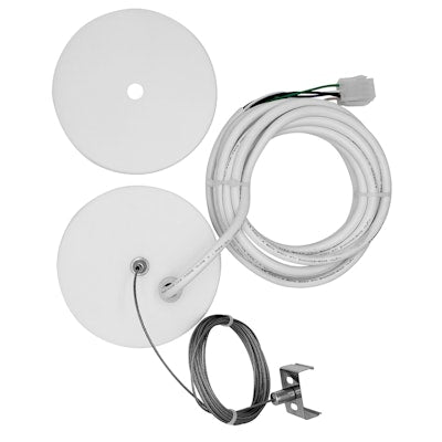 Envision SK-12FT-CPR-1WR-WH Suspension Kit, 12' Canopy Top 1 Wire (2 pcs)