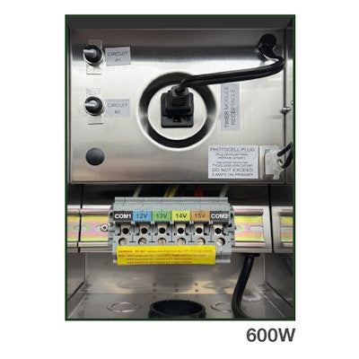 Envision WMT-LV-600W-SS 600W Multi-Tap Outdoor Transformer, Input: 120V - Stainless Steel
