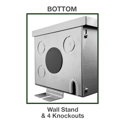 Envision WMT-LV-600W-SS 600W Multi-Tap Outdoor Transformer, Input: 120V - Stainless Steel