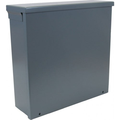 Orbit 18188R Outdoor NEMA 3R Screw Cover Enclosure With K.O. 18" X 18" X 8" - Gray