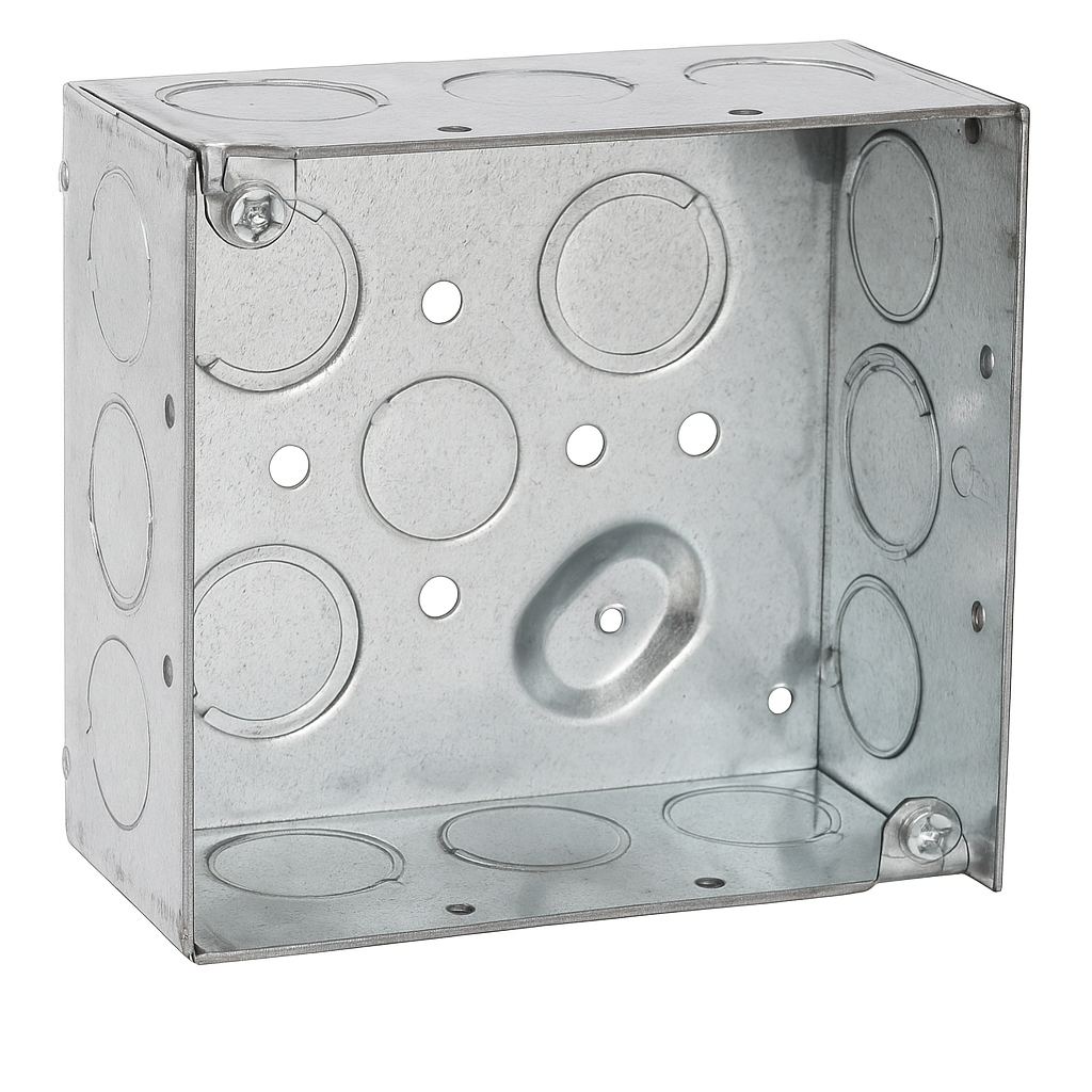 Caja soldada profunda cuadrada 4S de 4"