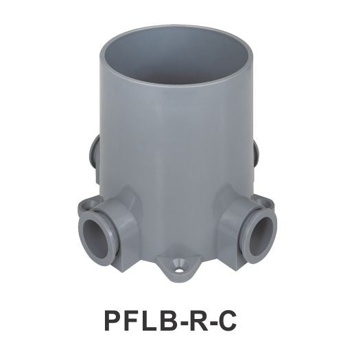 Orbit PFLB-R-C PVC Round Floor Box