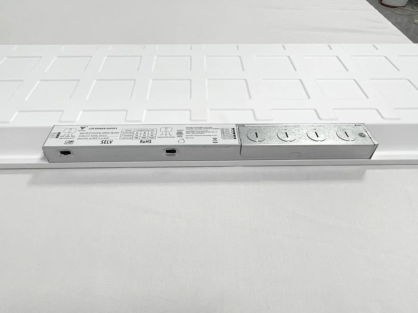 Malibu SkyTile™ 1x4 FT LED Panel - 20W–40W & 5CCT Selectable (4-pack)