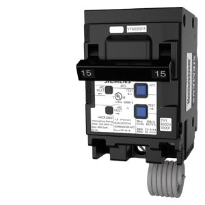 Siemens Q215AFC 15-Amp 2-Pole AFCI Combination Circuit Breaker