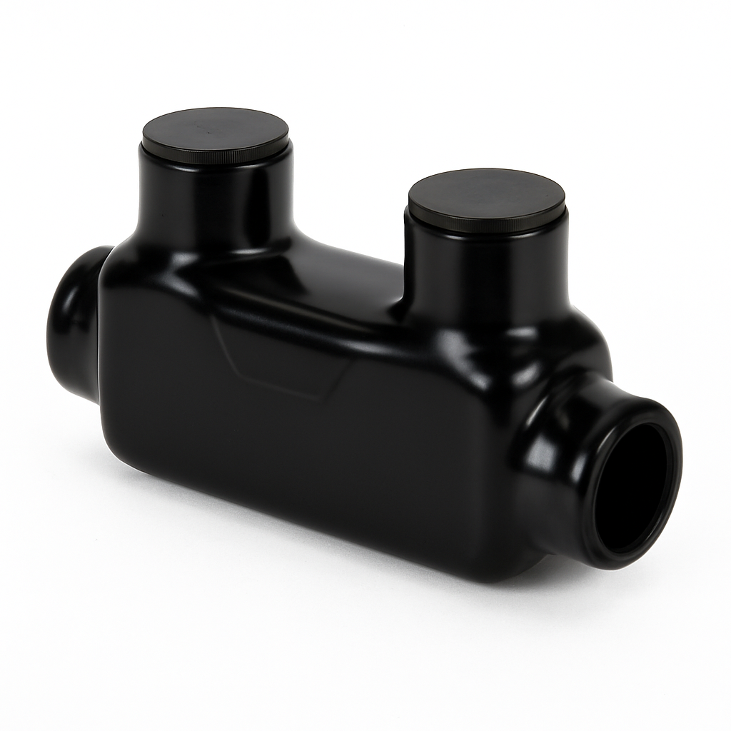 Malibu Knecht™ IC-1-500MCM One-Port In-Line Insulated Connector for 500 MCM
