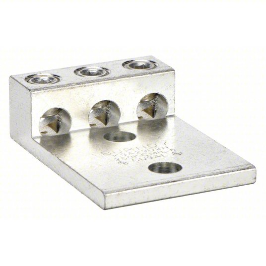 Aluminum Mechanical Lugs Three Conductors Dual Rated - Multiple Sizes Available