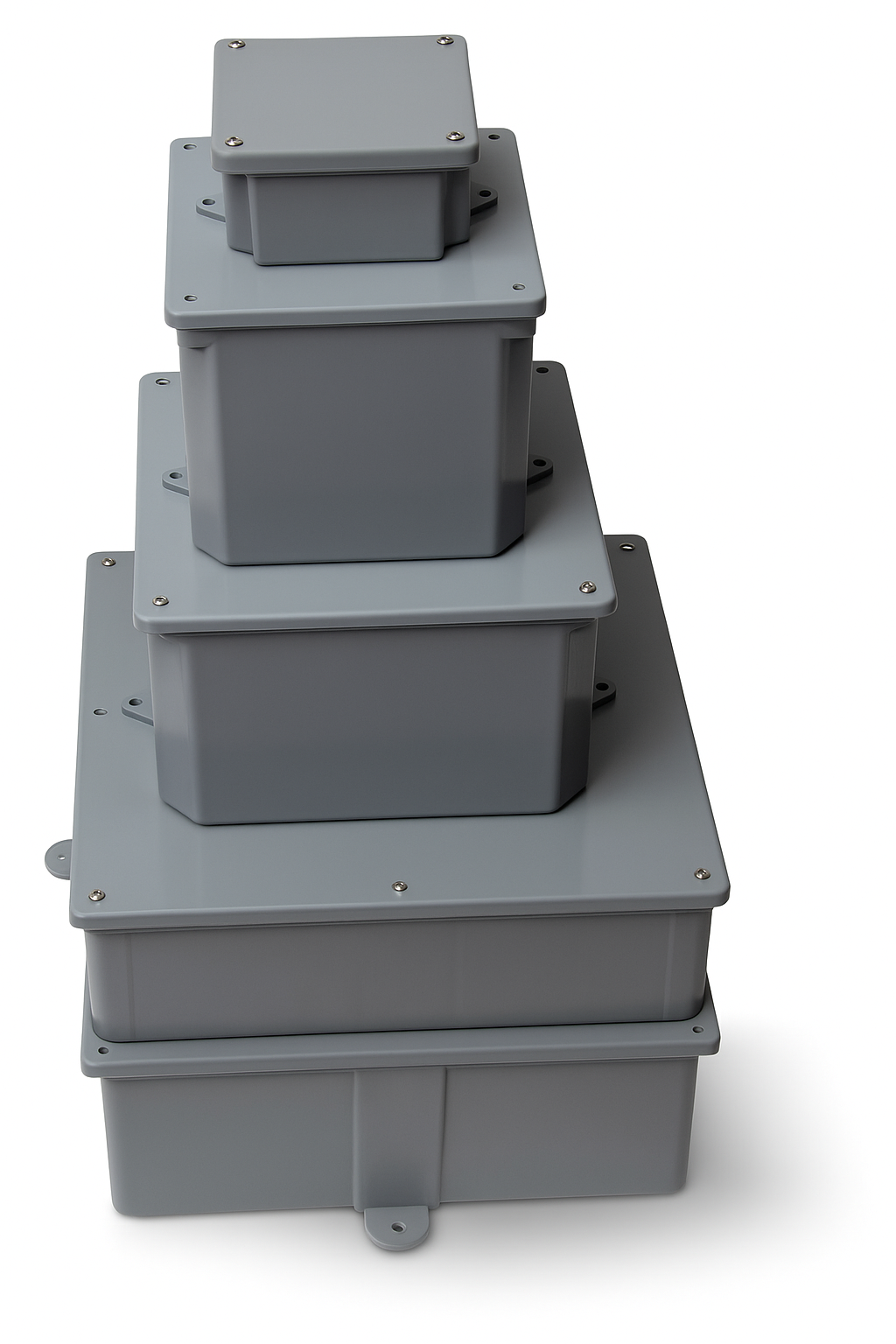 Malibu MapleBox™ PJB-442 4" x 4" x 2" Non-Metallic Underground Junction Box