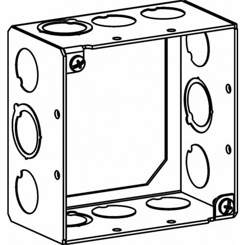 Orbit 4SDB-MKO-EXT 4" Square Extension Box 2-1/8" Deep MKO - Galvanized