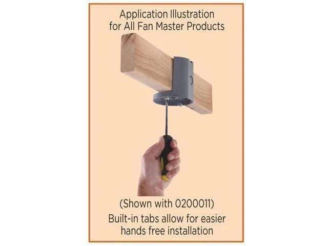 Malibu MapleBox™ CFB-1 4" Non-Metallic Saddle-type Ceiling Fan Support Box