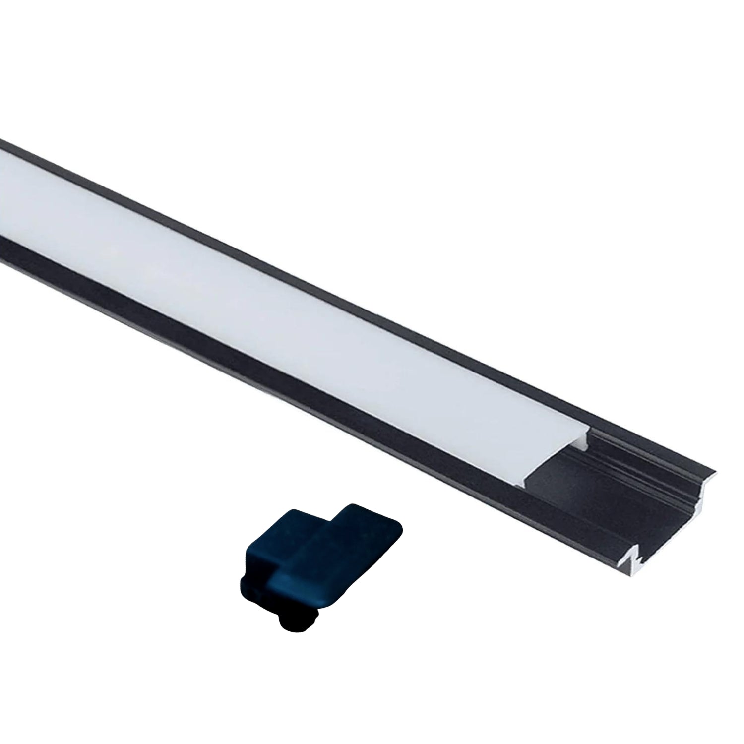 ABBA AP44 Aluminum Rectangular Channel For LED Strip Light- 80 Feet