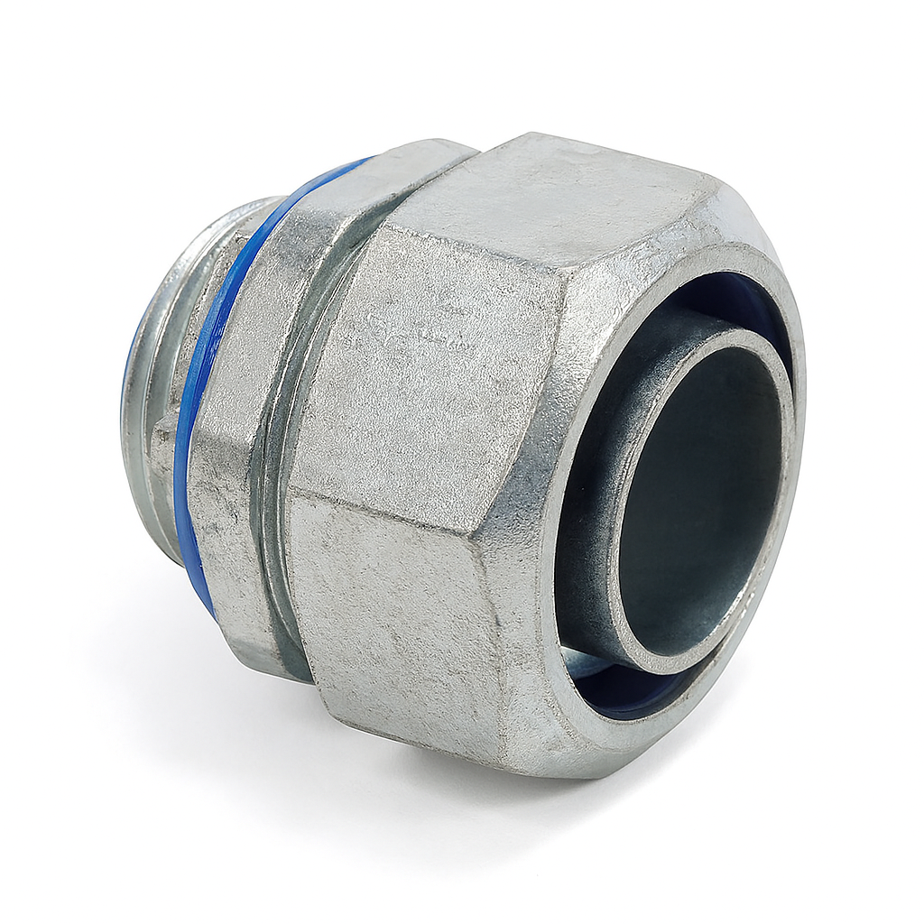 Malibu PowerSeal™ MLT Metallic Liquid Tight Straight Connector - Multiple Sizes