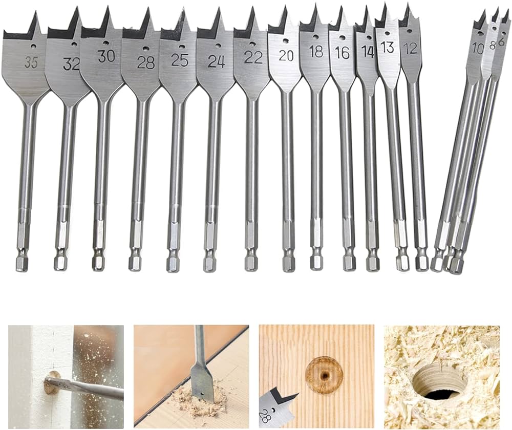 6" Quick Change with Double Sided Cutting Spurs and Utility Blade Set, 10 Pack - Sonic Electric