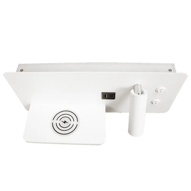 Westgate Bedside Horizontal Reading Lamp with Backlight, 10W 3000K - Multiple Finishes