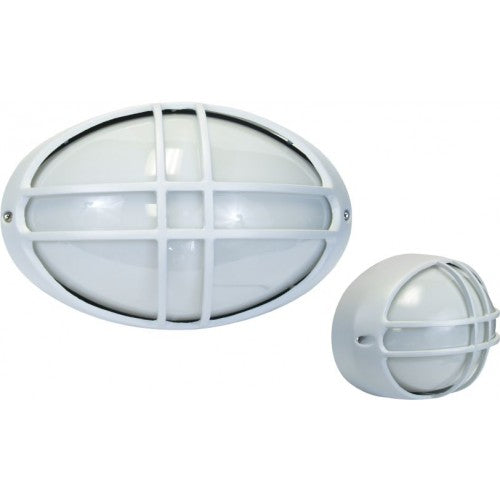 Orbit 7712-PL26-WH 26W PL13 Aluminum Bulk Head Fixture - White