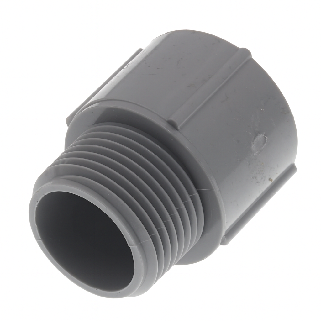 PVC Schedule 40 Male Adapter- 1/2" to 3" Sizes Available