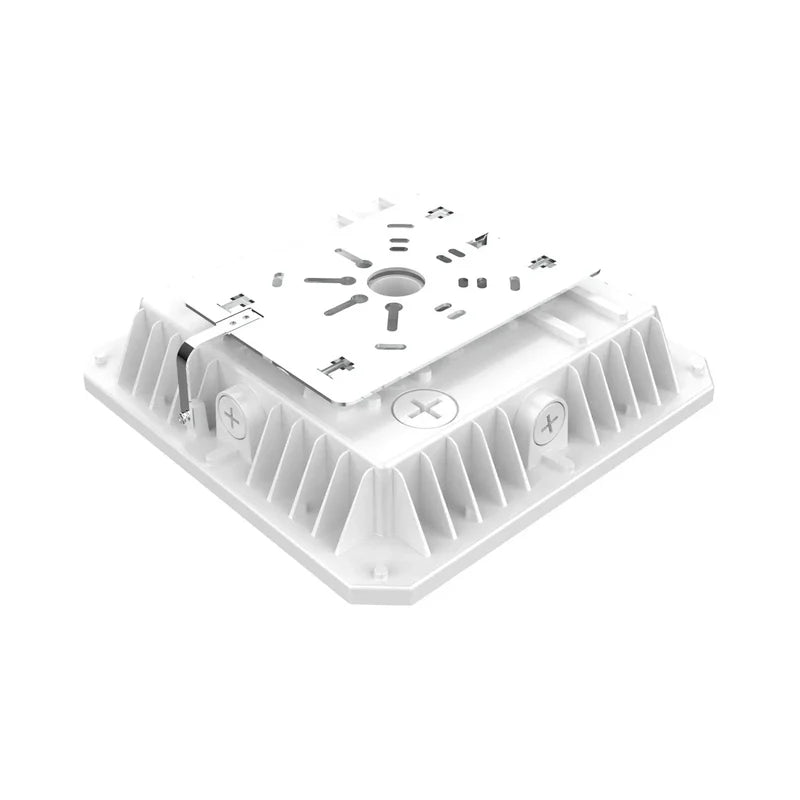 Malibu PowerArc™ 100W Sensor Ready Selectable Wattage and Color CCT Garage/Canopy Light - Bronze/White Finish (5-pack)