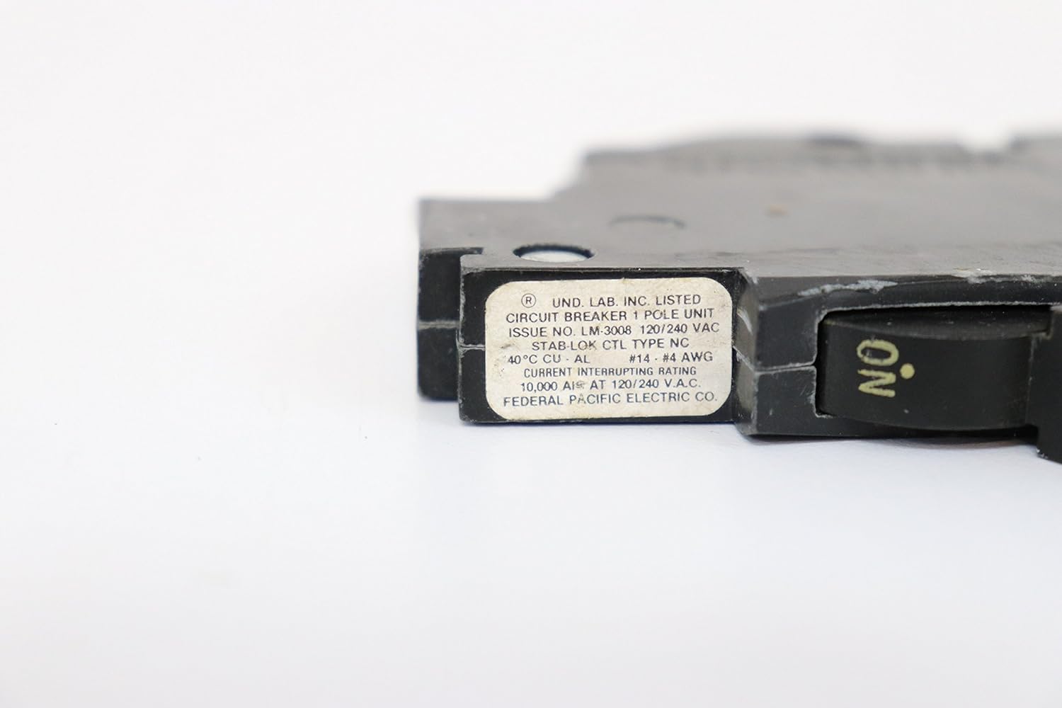 (USED) Federal Pacific NC130 1-Pole 30-Amp Circuit Breaker