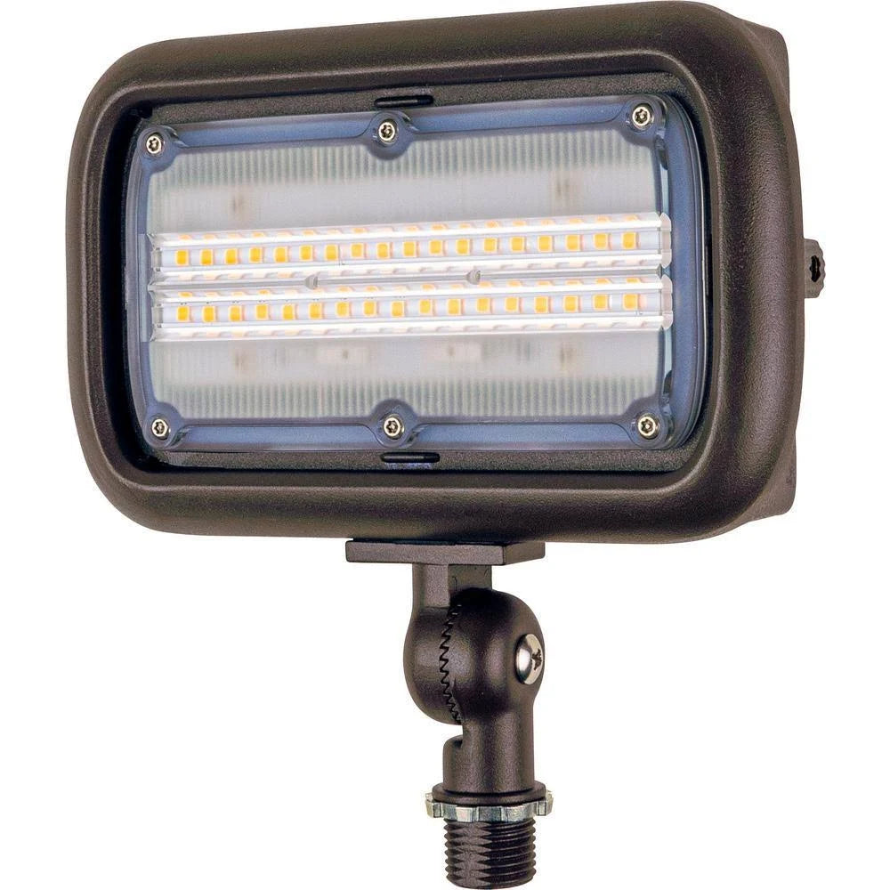 Foco reflector cuadrado de metal LED de 15 W y 1350 lúmenes