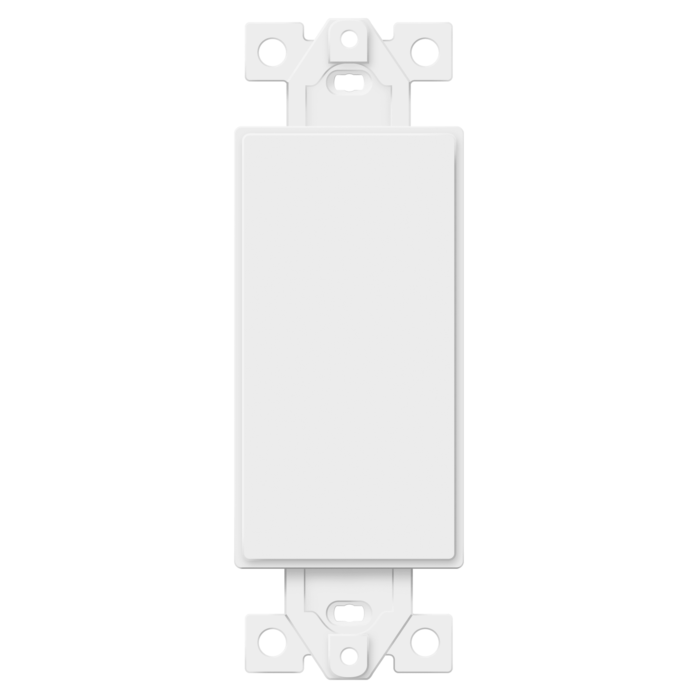 Enerlites 1-Gang Decorator Blank Adapter Insert