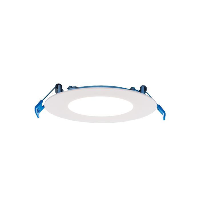 3" Round Can-less Ultra-Slim Recessed Downlight with 5CCT Selector