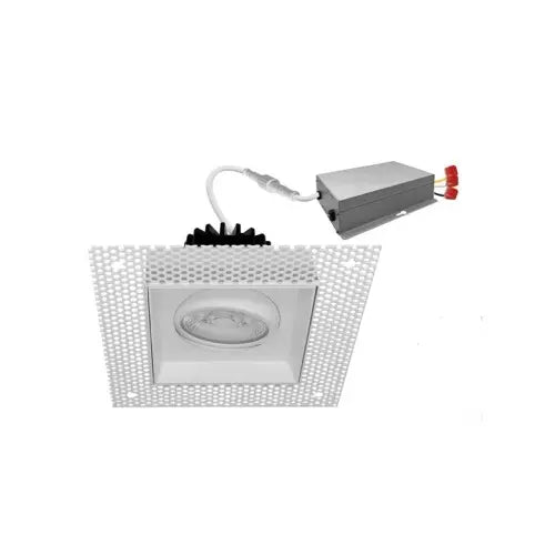 Envision 4" Single Head Downlights, 120V, Selectable CCT, Trim less, White