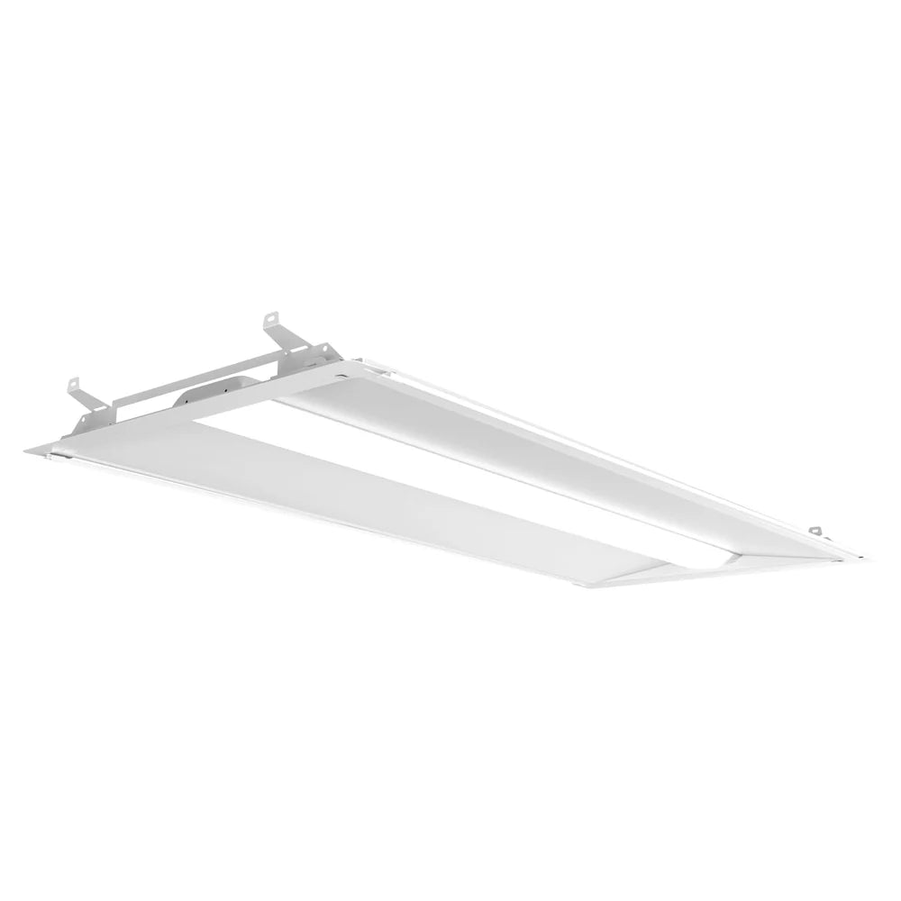Malibu SkyFall™ 2x4" Motion & Bluetooth Ready LED Troffer Retrofit Kit Light - 25W–35W & 3CCT Selectable (4-pack)