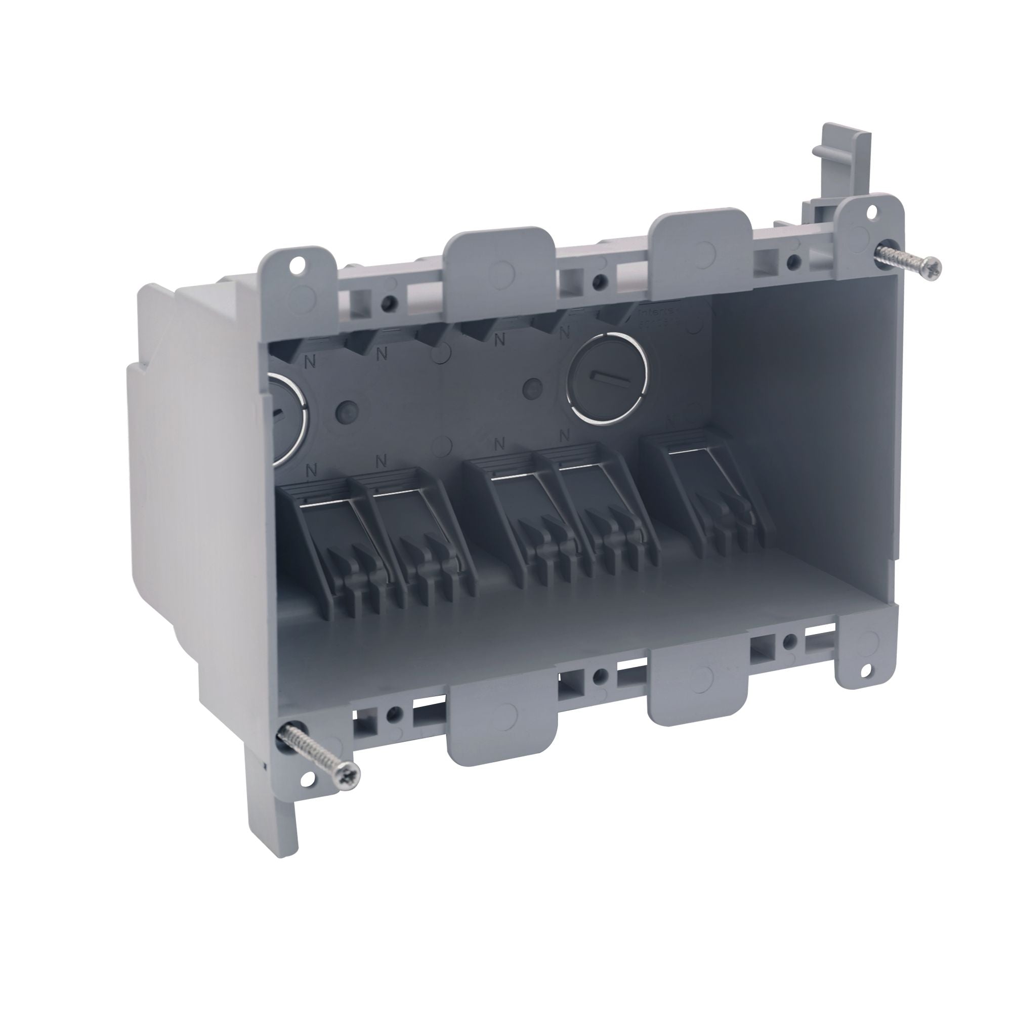 Malibu MapleBox™ P3GT Non-Metallic Three-Gang Outlet Box - Old Work, 38 Cubic