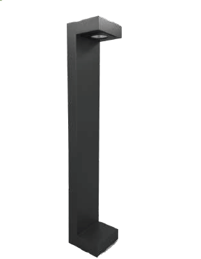 Westgate BOL-700-20-MCTP-BK 20in Glare-free Path Bollard 6/12w 3CCT - Black