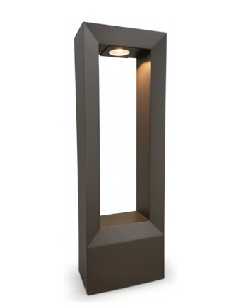 Westgate BOL-800-24-MCTP-BK 24in Symmetrical Path Bollard 10/15/20w 3CCT - Black