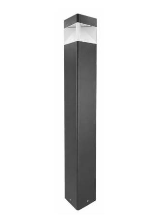 Westgate BOL-G8-100Q-MCTP-BK-WH G8 Bollard Head 4-zone Quadrant Control 10/18/25w 3CCT Bk/wh