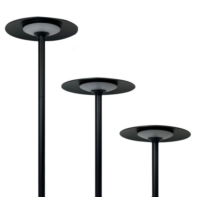 ABBA Lighting CDPA73 Integrated Adjustable Aluminum Path Light, 6W LED, 3000K Warm White, 600 Lumens, 12V AC/DC, IP65 - Black Finish