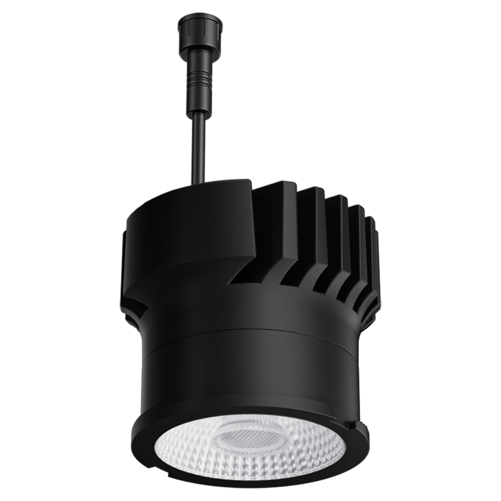 Elco Lighting EKCL21HCD Canless Koto LED Module “ 10.5W, 950lm, 90° Wide Beam - Black Finish