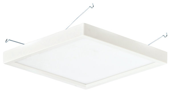 Elco Lighting EL1212CT5B 12" Square LED Retrofit with 5-CCT Switch, 22W, 1450LM - Black Finish